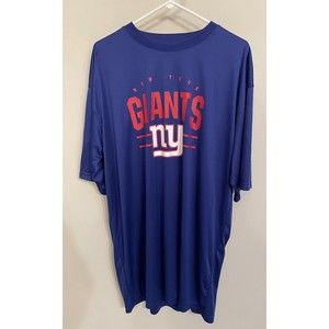 NFL New York Giants Football Men’s Shirt, Size Adult XLT Tall